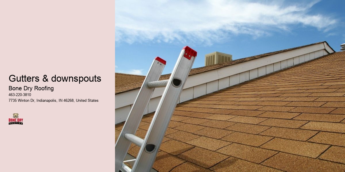 Gutters & downspouts